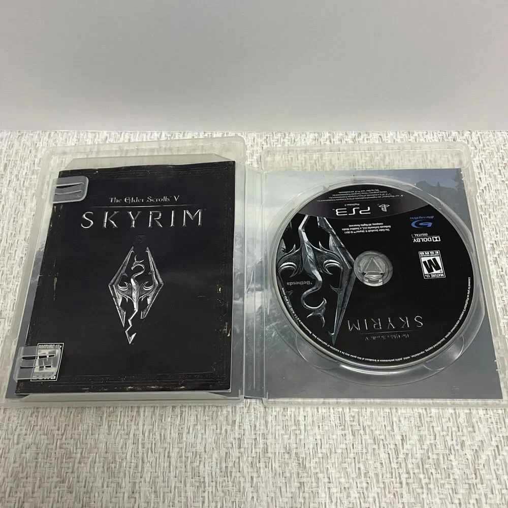 The Elder Scrolls V: Skyrim Video Game for Sony Playstation 3 CIB